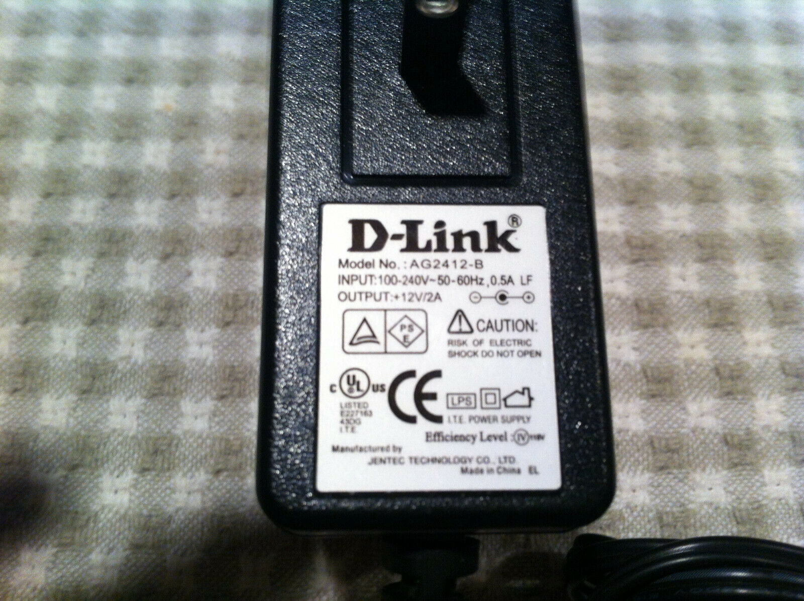 NEW 12V 2A D-Link AG2412-B ac adapter for D-Link DIR-655 Router Switching Power - Click Image to Close